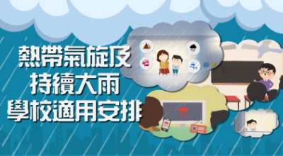 熱帶氣旋及持續大雨學校適用安排